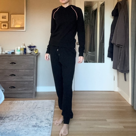 La Ligne cashmere wool blend lounge set - Picture 4 of 8